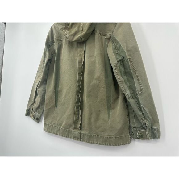 J Crew size S green military style jacket - Picture 14 of 16